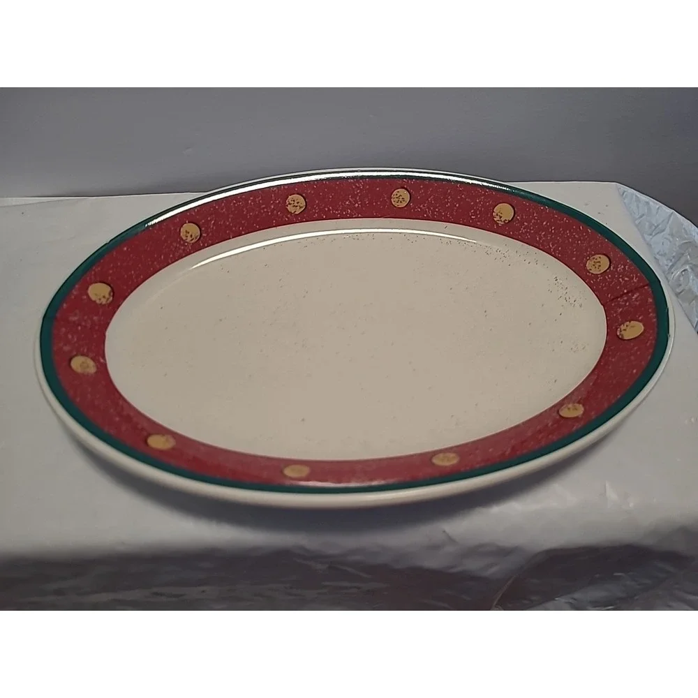 Vintage Royal Seasons Snowmen Stoneware Pattern GRAVY BOAT & PLATE Set‎